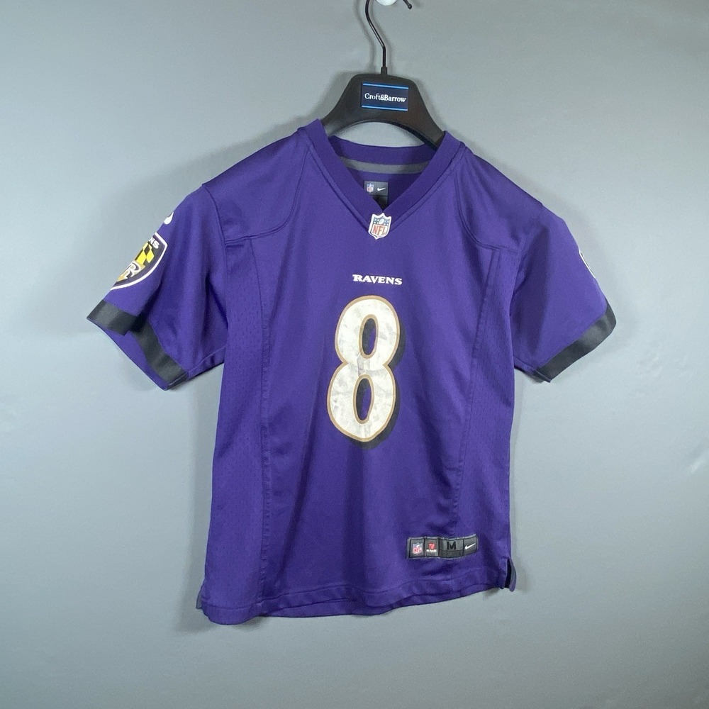 Nike Baltimore Ravens Lamar Jackson Jersey Mens Medium #8 On Field NFL Players - Picture 2 of 9